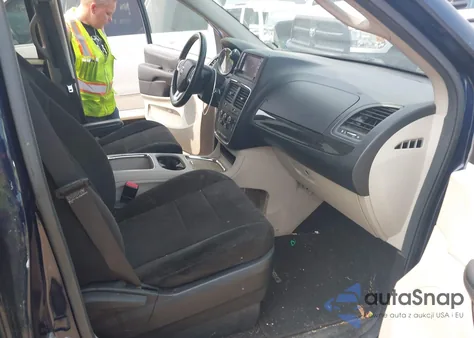 2013 Dodge Grand Caravan Sxt из США, поврежденный, VIN 2C4RDGCG6DR585658